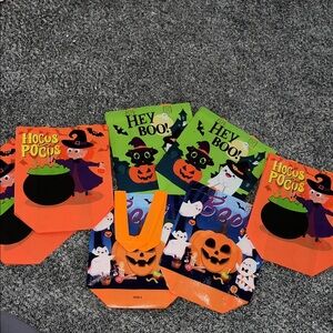 Halloween Trick-or-Treat Bags Set of 7